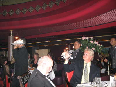 March of the flaming Baked Alaska Dessert