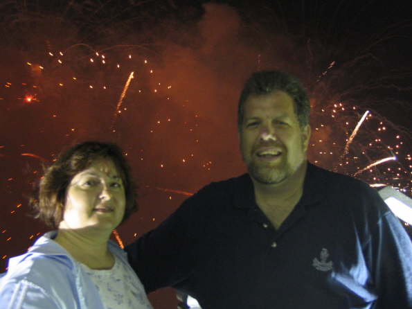 Fireworks at Eye Level